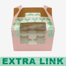 Type de papier de papier d&#39;art et acceptent la commande faite sur commande mini boîte en gros de petit gâteau